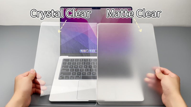 UESWILL Compatible with MacBook Air 13 inch 2010-2017 Release Model A1466 / A1369, Glossy See Through Transparent Hard Shell Case Cover + Microfibre Cleaning Cloth, Crystal Clear - Image 4